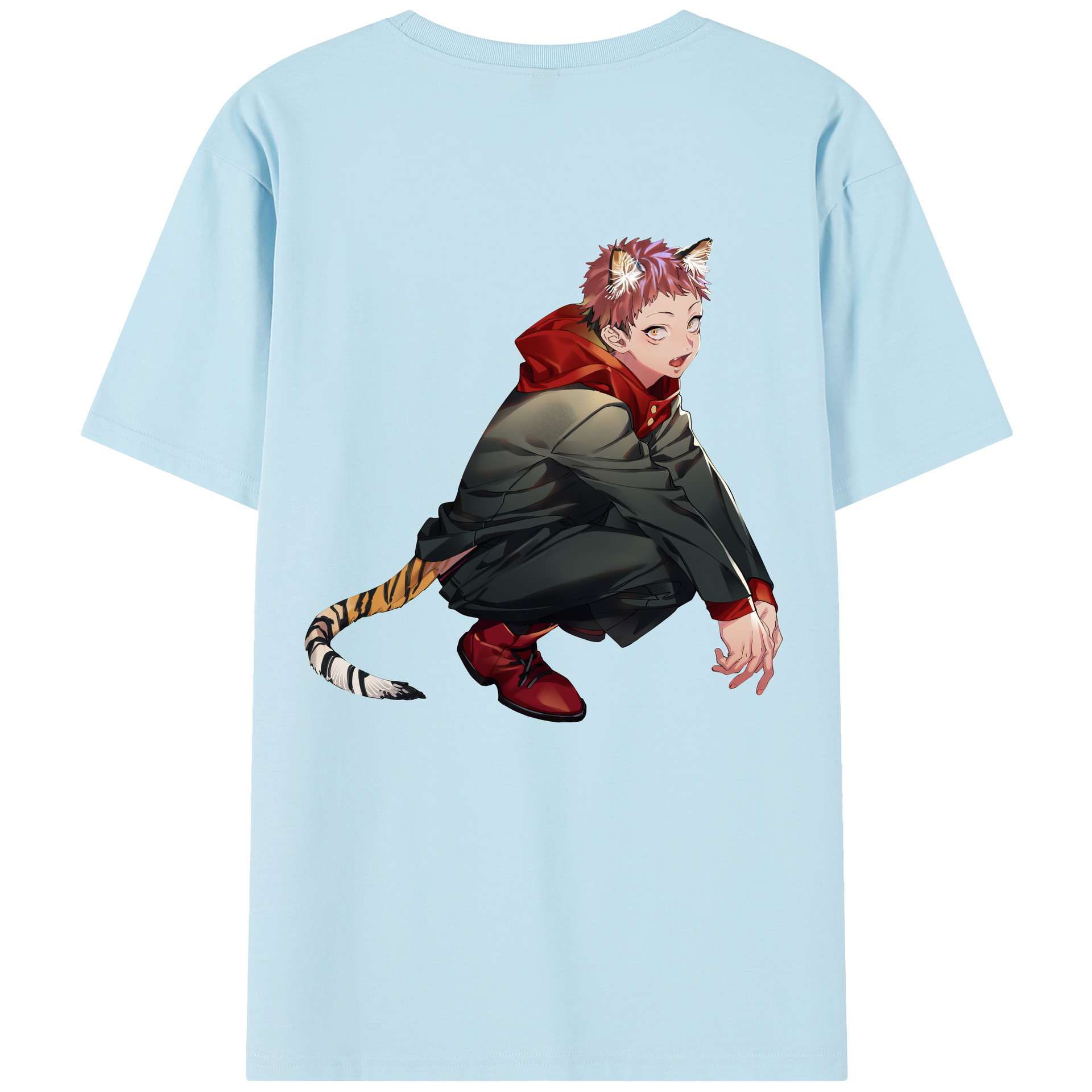 （画像用） 呪術廻戦 Jujutsu Kaisen 綿100％半袖Tシャツ（背面プリント）